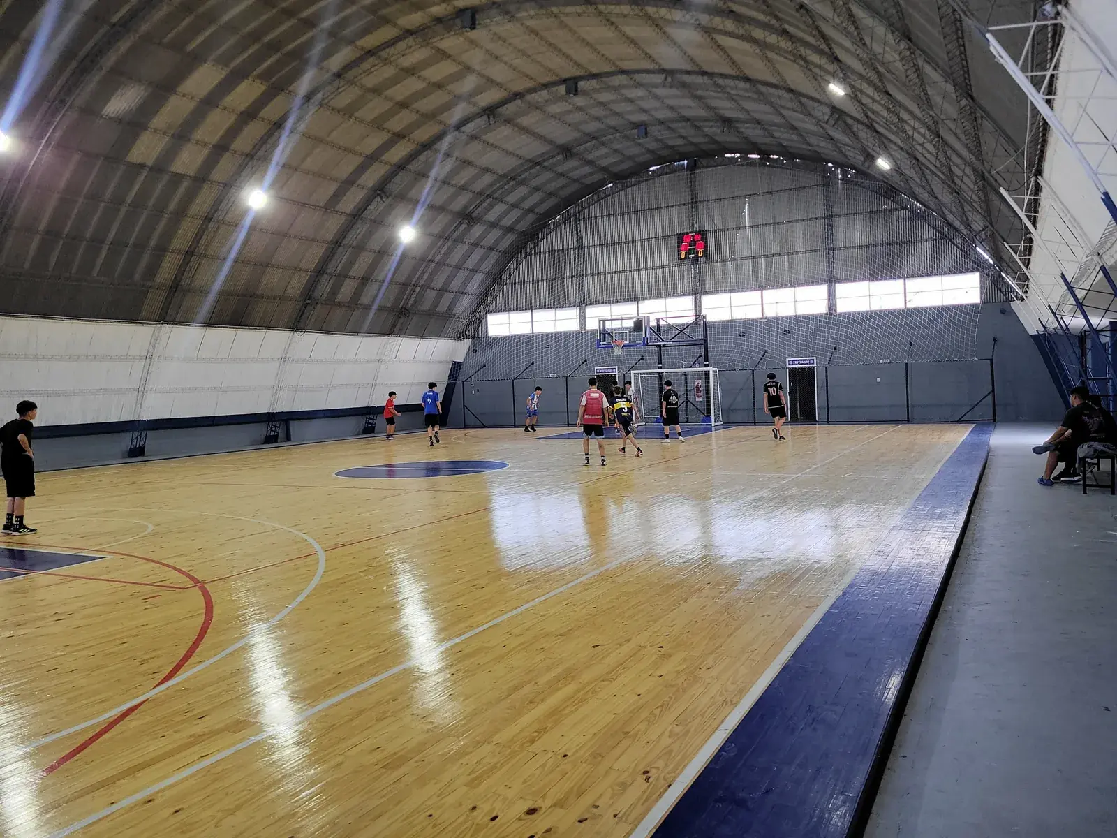 Microestadio techado del Sport Club Argentino